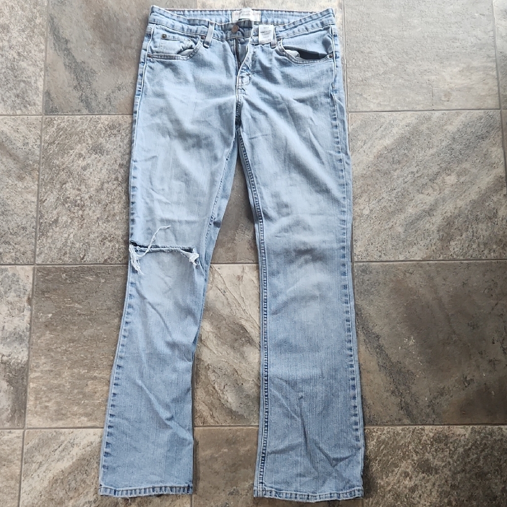 Levi's Light Blue Straight Leg Jeans